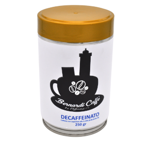 CAFFÈ BERNARDI MISCELA DECAFFEINATO MACINATO IN BARATTOLO 250 gr.